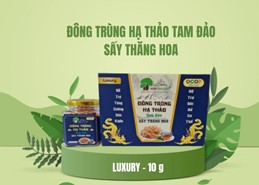 Đông Trùng Hạ Thảo Tam Đảo Sấy thăng hoa - Luxury 10 g x 2